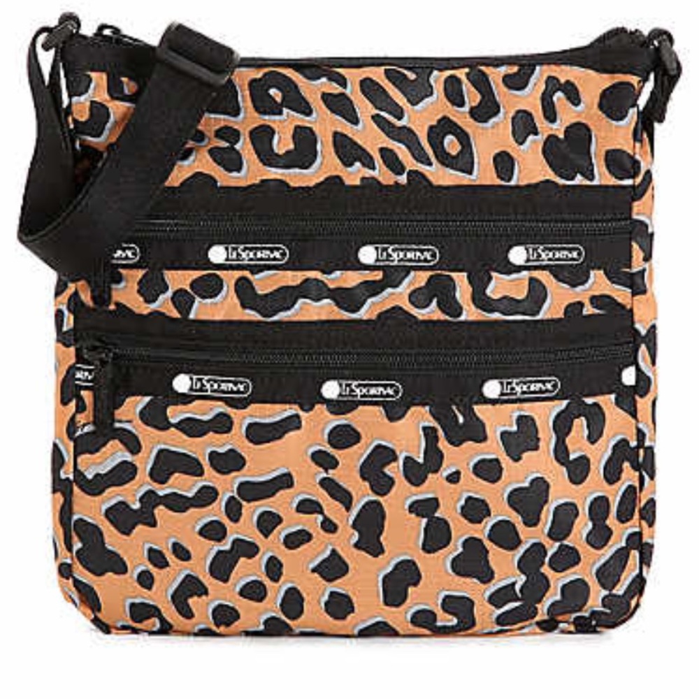 {NWT} LeSportSac LEOPARD PRINT Crossbody Bag